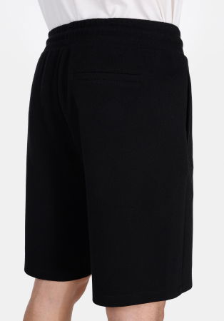 BARBATI - Pantaloni Scurti Negri Regular Barbati