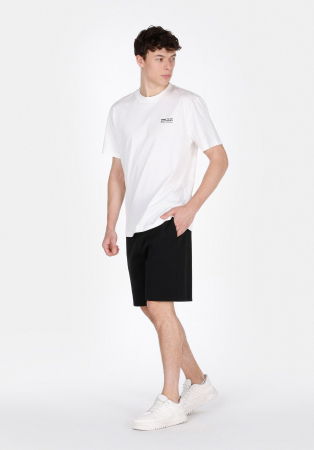 BARBATI - Pantaloni Scurti Negri Regular Barbati