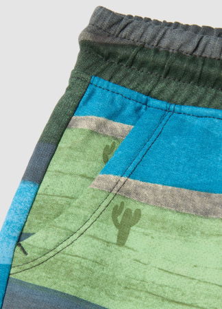 МАЛЬЧИКИ - Шорты Для Мальчиков Verde-Blue 3-10 Лет