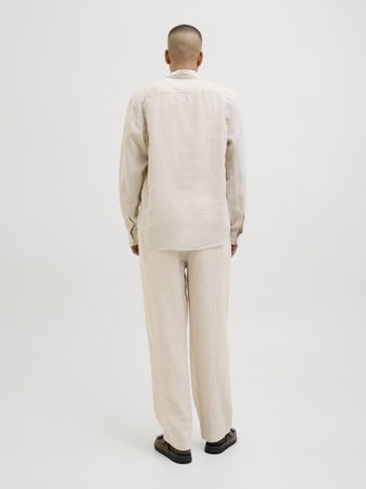 Pantaloni - Pantaloni Bej Loose Barbati