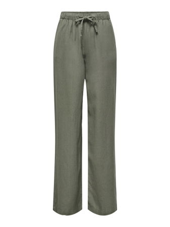 Pantaloni - Pantaloni Smokey Olive  Straight Femei