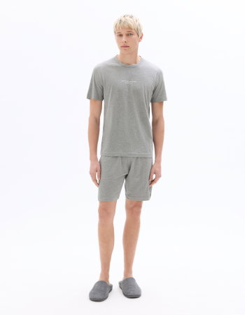 BARBATI - Pijama Gri Heather  Barbati