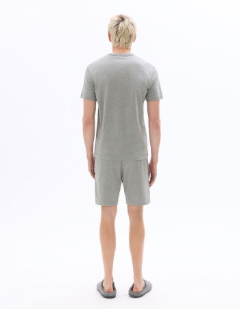 BARBATI - Pijama Gri Heather  Barbati