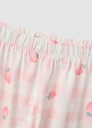 ДЕВОЧКИ - Пижама С Длинным Рукавом Для Девочек Розовая 10-15 Лет