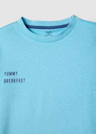 Пижамы - Пижама С Коротким Рукавом Для Мальчиков Blue/Lt Blue 10-15 Лет