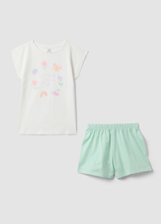 ДЕВОЧКИ - Пижама С Коротким Рукавом Для Девочек Cloud Dancer 3-10 Лет