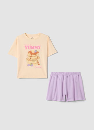 ДЕВОЧКИ - Пижама С Коротким Рукавом Для Девочек Vanilla Cream 10-15 Лет