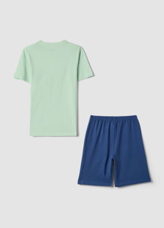 Пижамы - Пижама С Коротким Рукавом Для Мальчиков Verde-Blue 10-15 Лет