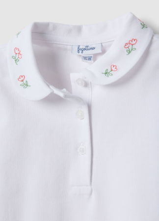 ДЕВОЧКИ - Поло Для Девочек Brilliant White 9-36 Месяцев