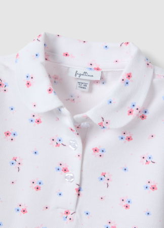 FETE - Polo Brilliant White Fete 9-36 Luni