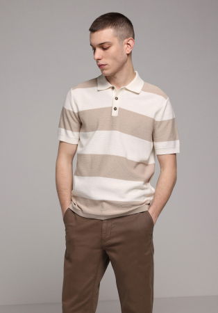 BARBATI - Pulover Bej Barbati