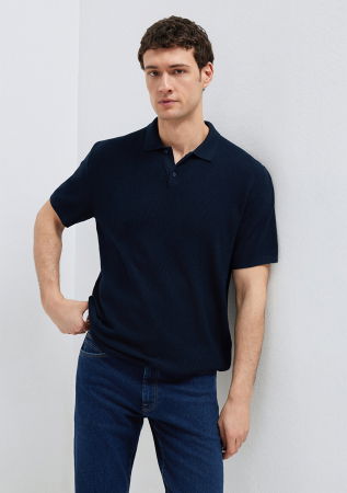 МУЖЧИНЫ - Мужской Свитер Синий 