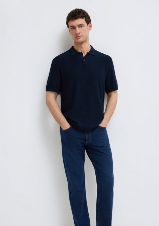 МУЖЧИНЫ - Мужской Свитер Синий 