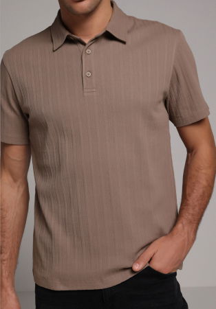 МУЖЧИНЫ - Мужской Свитер Коричневый Regular