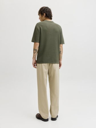 IMBRACAMINTE - Pulover Dusty Olive  Relaxed Barbati