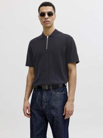 IMBRACAMINTE - Pulover Negru  Regular Barbati