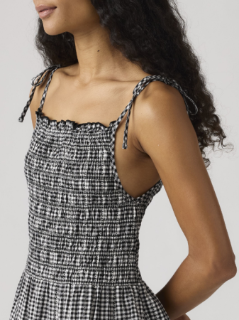 FEMEI - Rochie Alba/Neagra  Femei