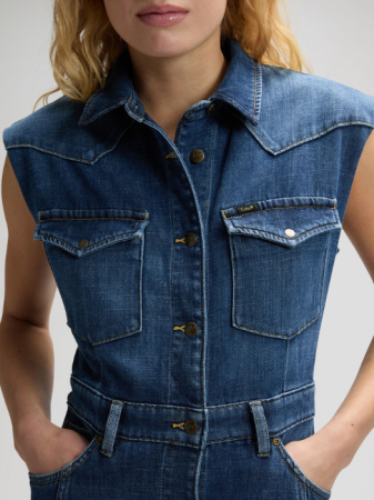 FEMEI - Rochie Albastra Regular Femei