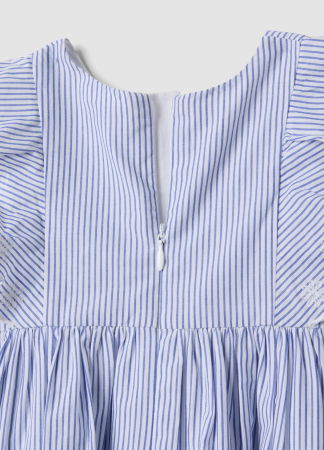 ДЕВОЧКИ - Платье Для Девочек White/Blue  9-36 Месяцев