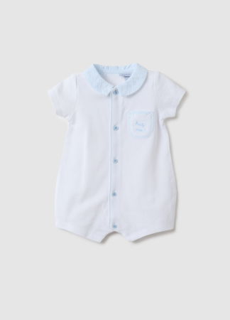 МАЛЬЧИКИ - Комбинезон Для Мальчиков Белый 0-9 Месяцев