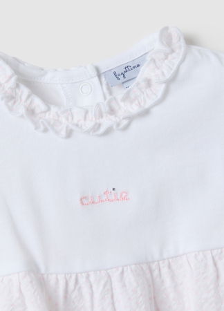 ДЕВОЧКИ - Комбинезон Для Девочек Белый 0-9 Месяцев