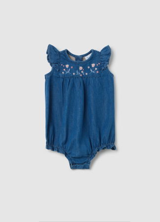 ДЕВОЧКИ - Комбинезон Для Девочек Индиго 0-9 Месяцев