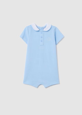 Body si Salopete - Salopeta Light Blue Baieti 0-9 Luni