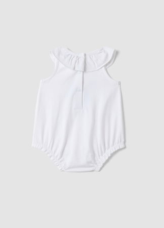 FETE - Salopeta Off White Fete 0-9 Luni