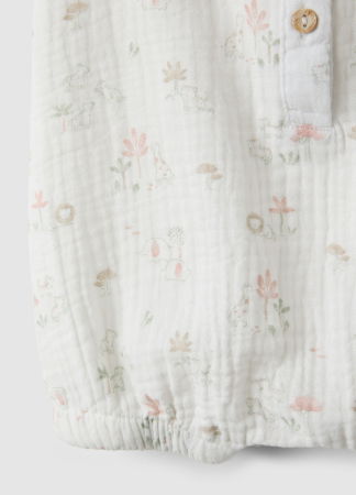 FETE - Salopeta Off White Fete 0-9 Luni