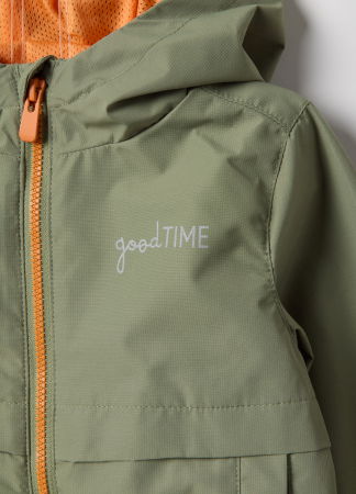 Geci si Jachete - Scurta Oil Green Baieti 9-36 Luni