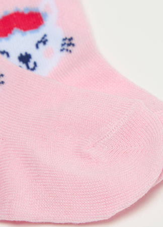 Accesorii - Set Ciorapi Roz Fete 3-10 Ani