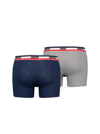 Lenjerie Intima - Set Lenjerie Navy/Gri Barbati