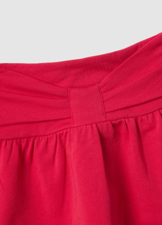 ДЕВОЧКИ - Комплект Футболка+Джоггер Для Девочек White/Red 9-36 Месяцев