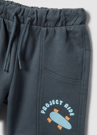 МАЛЬЧИКИ - Комплект Футболка+Шорты Для Мальчиков Dawn Blue 9-36 Месяцев