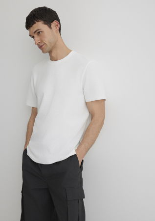 МУЖЧИНЫ - Мужская Футболка Белая 