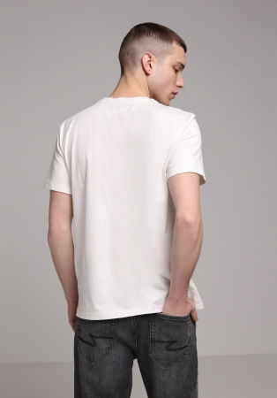 BARBATI - Tricou Alb Barbati