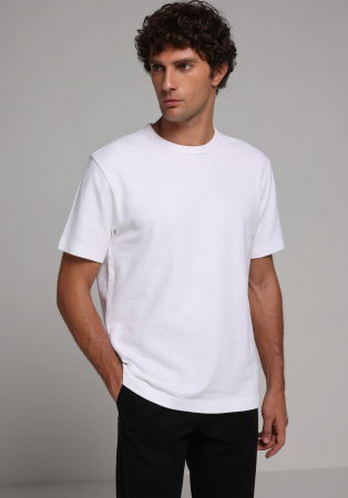 BARBATI - Tricou Alb Barbati