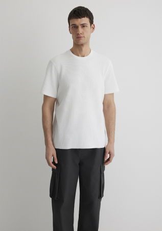 МУЖЧИНЫ - Мужская Футболка Белая 