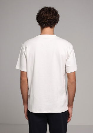 BARBATI - Tricou Alb Barbati