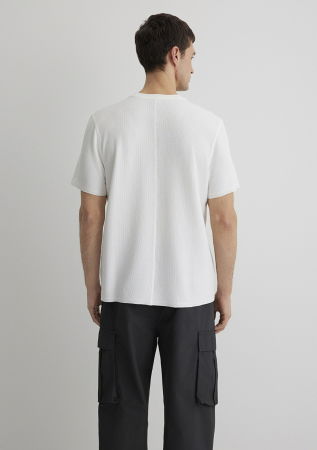 МУЖЧИНЫ - Мужская Футболка Белая 