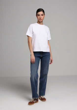 FEMEI - Tricou Alb  Femei