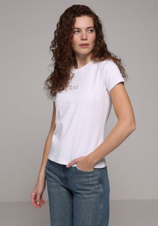 Футболки и Топы - Женская Футболка Белая