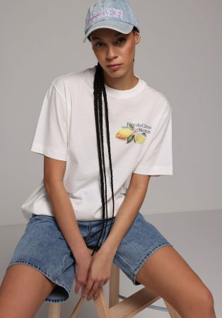 Tricouri si Topuri - Tricou Alb Femei