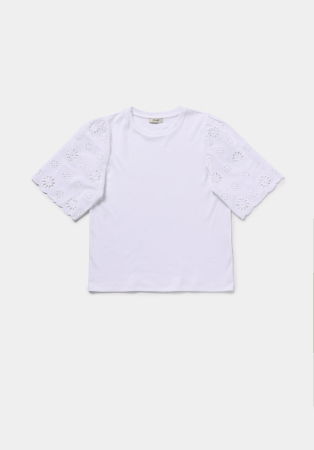 Tricouri si Topuri - Tricou Alb Femei