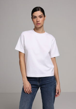 FEMEI - Tricou Alb  Femei