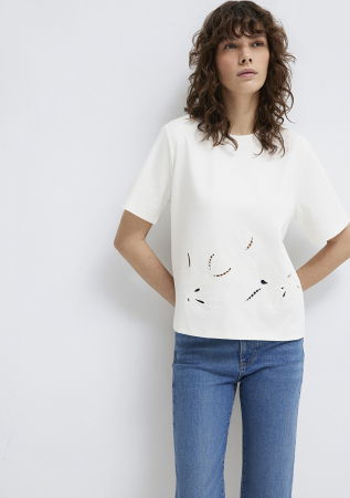 ЖЕНЩИНЫ - Женская Футболка Белая 