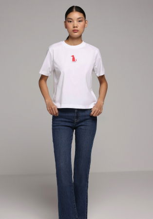 ЖЕНЩИНЫ - Женская Футболка Белая 