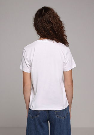 ЖЕНЩИНЫ - Женская Футболка Белая 