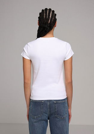 ЖЕНЩИНЫ - Женская Футболка Белая 