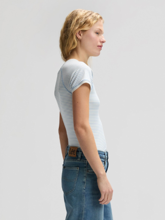 ЖЕНЩИНЫ - Женская Футболка Белая/Мави Slim